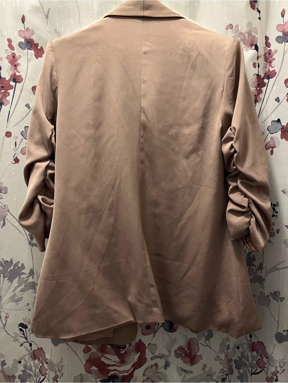 Darling Blush Pink Open-Front Blazer - Picture 3 of 3
